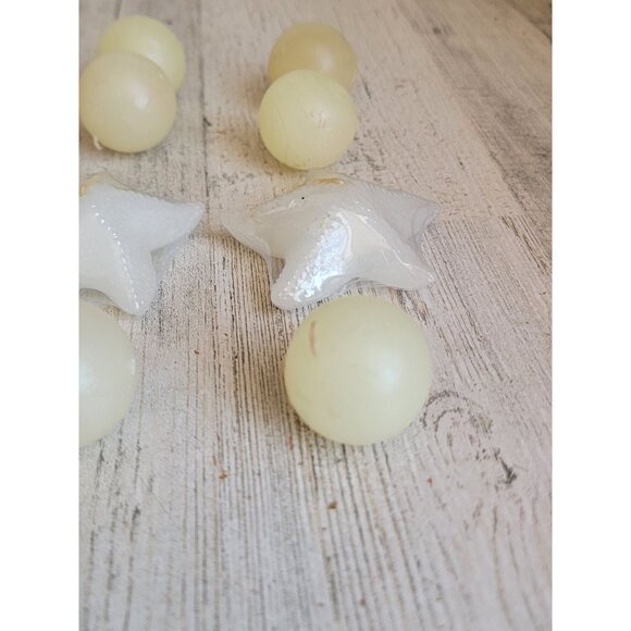 Starfish candle miniature ball home decor beach set - Picture 3 of 6